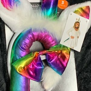 RAINBOW UNICORN 3 Piece COSTUME / ACCESSORIES!